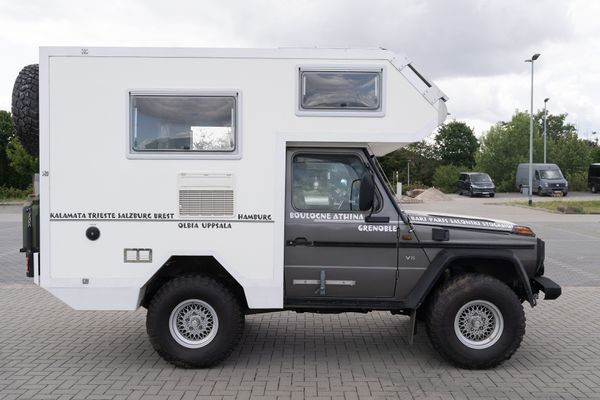 Mercedes-Benz G 280 GE mit Wohnkabine